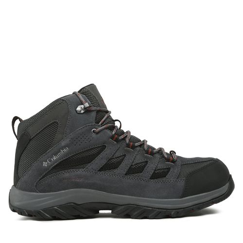 Chaussures de trekking Columbia Crestwood Mid Waterproof BM5371 Dark Grey/Deep Rust 089 - Chaussures.fr - Modalova
