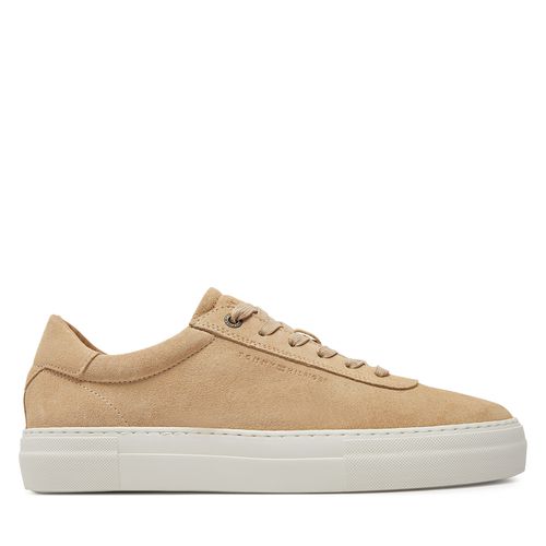 Sneakers Tommy Hilfiger Modern Premium Suede Cupsole FM0FM04745 Clayed Pebble AB3 - Chaussures.fr - Modalova