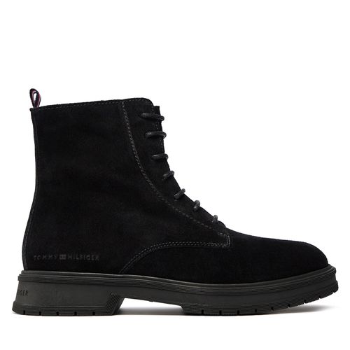 Boots Tommy Hilfiger Hilfiger Core Suede Boot FM0FM04674 Black BDS - Chaussures.fr - Modalova