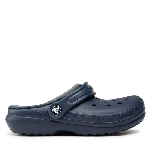 Mules / sandales de bain Crocs Classic Lined Clog K 207010 Navy/Charcoal - Chaussures.fr - Modalova