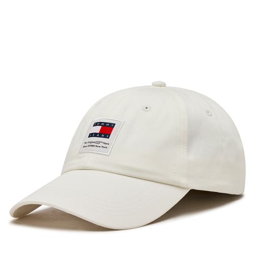 Casquette Tommy Jeans Tjw Modern Patch Cap AW0AW16117 Ancient White YBH - Chaussures.fr - Modalova