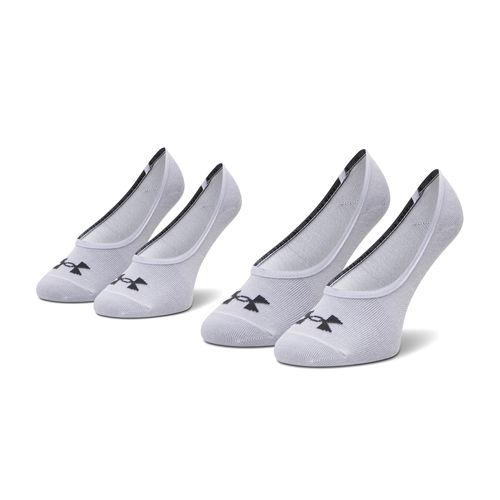 Lot de 3 paires de socquettes Under Armour Essential Lolo Liner 1361148-100 Blanc - Chaussures.fr - Modalova