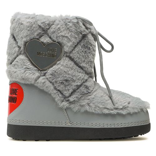 Bottes de neige LOVE MOSCHINO JA24242G0HJW0020 Grigio - Chaussures.fr - Modalova