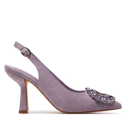 Sandales Alma En Pena V240250 Suede Lilac - Chaussures.fr - Modalova