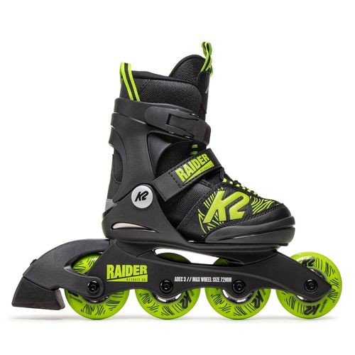 Rollers K2 Raider 30G0125 Black/Lime - Chaussures.fr - Modalova