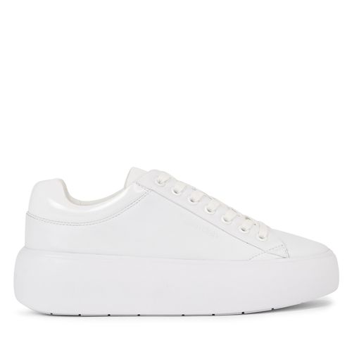 Sneakers Calvin Klein Bubble Cupsole Lace Up HW0HW01659 Bright White YBR - Chaussures.fr - Modalova