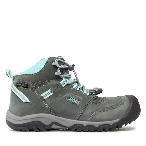 Chaussures de trekking Keen Ridge Flex Mid Wp 1025583 Grey/Blue Tint - Chaussures.fr - Modalova