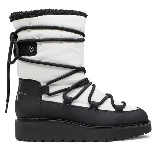 Bottes de neige Calvin Klein Jeans Plus Snow Boot YW0YW00731 Bright White YAF - Chaussures.fr - Modalova