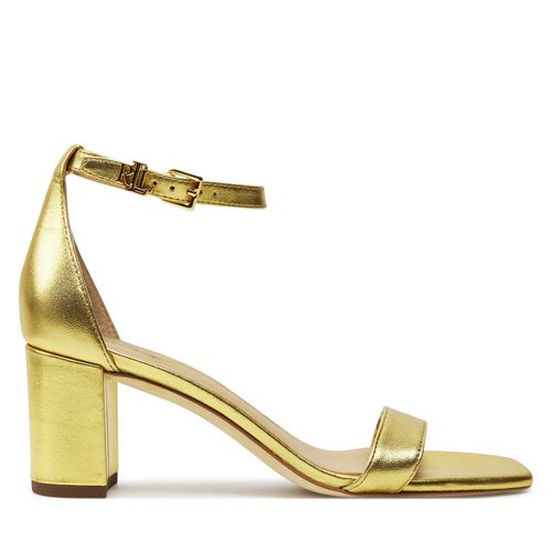 Sandales Lauren Ralph Lauren 802935562002 Modern Gold - Chaussures.fr - Modalova
