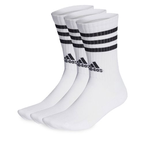 Chaussettes hautes unisex adidas 3-Stripes Cushioned Crew Socks 3 Pairs HT3458 white/black - Chaussures.fr - Modalova