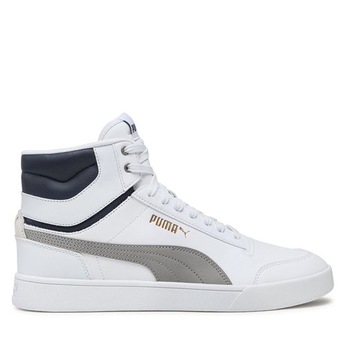 Sneakers Puma Shuffle Mid 380748 15 Puma White-Concrete Gray-Persian Blue-Puma Gold - Chaussures.fr - Modalova
