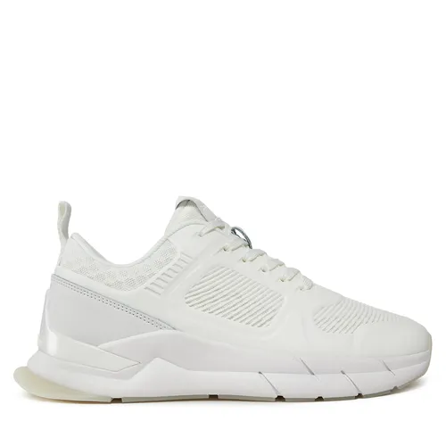 Sneakers Calvin Klein Lace Up Runner - Caged HW0HW01996 Blanc - Chaussures.fr - Modalova