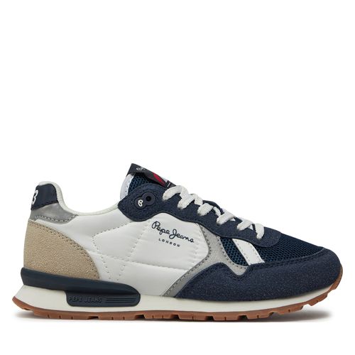 Sneakers Pepe Jeans Brit Young B PBS40003 Navy 595 - Chaussures.fr - Modalova