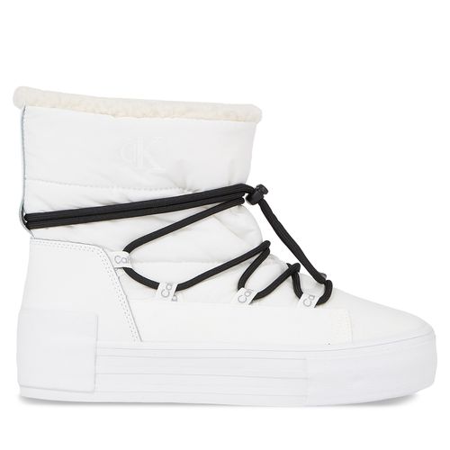 Sneakers Calvin Klein Jeans Bold Vulc Flatf Snow Boot Wn YW0YW01181 Blanc - Chaussures.fr - Modalova
