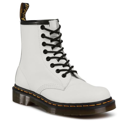 Chaussures Rangers Dr. Martens 1460 Smooth 11822100 White - Chaussures.fr - Modalova