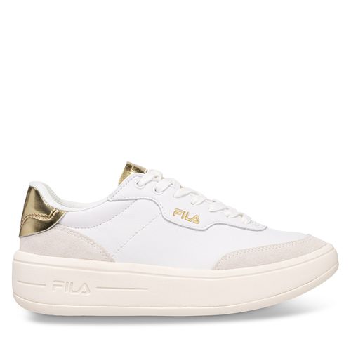 Sneakers Fila Premium F Wmn FFW0336.13069 White/Gold - Chaussures.fr - Modalova