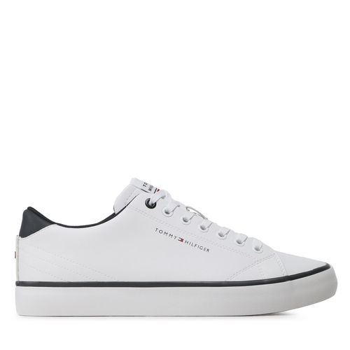 Sneakers Tommy Hilfiger Hi Vulc Core Low Leather FM0FM04731 White YBS - Chaussures.fr - Modalova