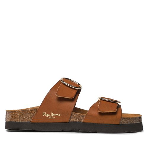 Mules / sandales de bain Pepe Jeans Oban California Suede PLS90607 Tan 869 - Chaussures.fr - Modalova