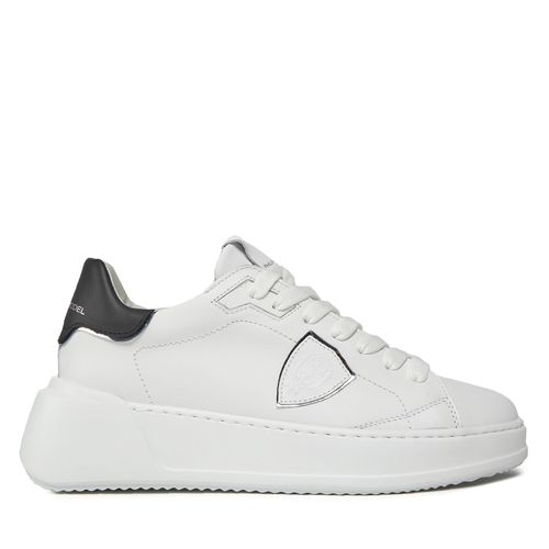 Sneakers Philippe Model Temple Low TRES V010 Blanc - Chaussures.fr - Modalova