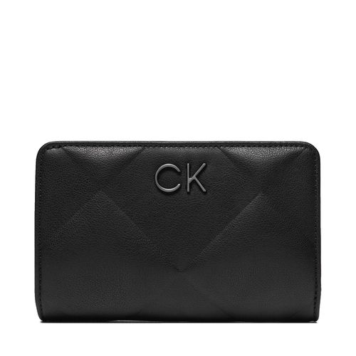 Portefeuille grand format Calvin Klein Re-Lock Quilt Bifold Wallet K60K611374 Noir - Chaussures.fr - Modalova