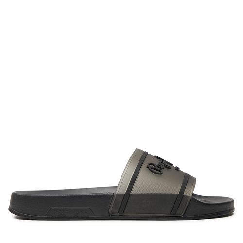 Mules / sandales de bain Pepe Jeans Slider Translucent W PLS70147 Noir - Chaussures.fr - Modalova