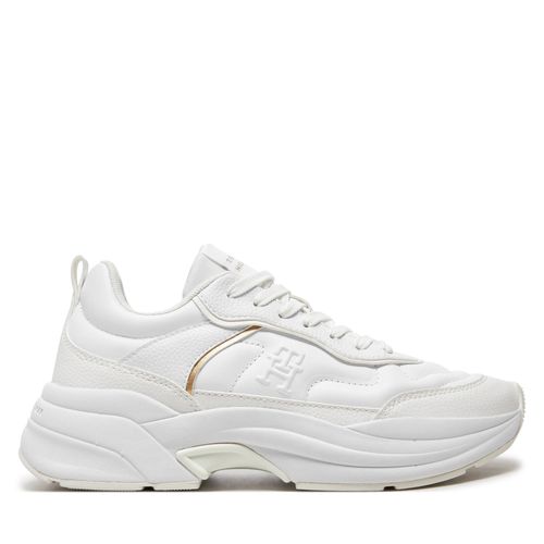 Sneakers Tommy Hilfiger Chunky Dressy Runner FW0FW08346 Blanc - Chaussures.fr - Modalova