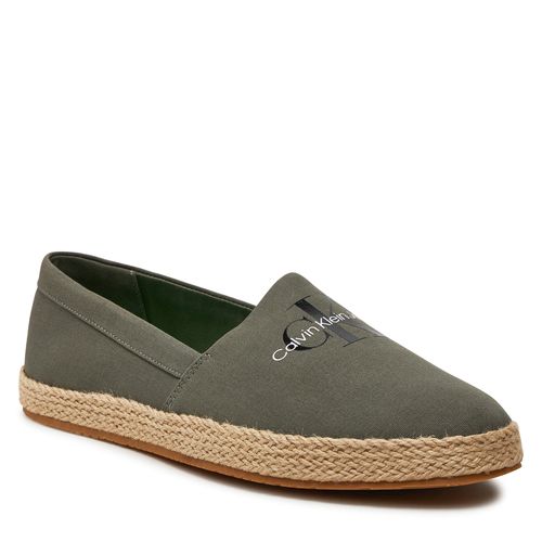 Espadrilles Calvin Klein Jeans Espadrille Slipon Ml YM0YM00935 Dusty Olive 0IH - Chaussures.fr - Modalova