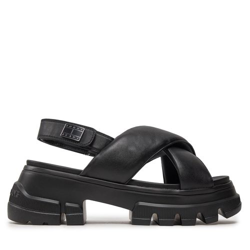 Sandales Tommy Jeans Tjw Chunky City Sandal EN0EN02525 Black BDS - Chaussures.fr - Modalova