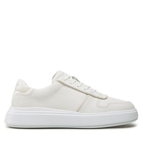 Sneakers Calvin Klein Low Top Lace Up Piping HM0HM00992 Triple White 0K4 - Chaussures.fr - Modalova