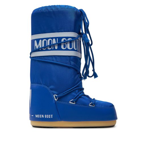 Bottes de neige Moon Boot Nylon 14004400075 Bleu marine - Chaussures.fr - Modalova