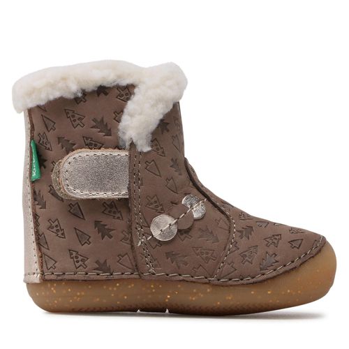 Bottes Kickers So Windy 909740-10-12 M Taupe Or Fantaisie - Chaussures.fr - Modalova