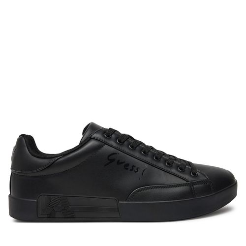 Sneakers Guess Caserta FMFCAS ELE12 Noir - Chaussures.fr - Modalova