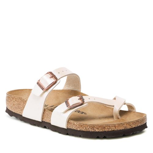 Tongs Birkenstock Mayari 1020664 Graceful Pearl White - Chaussures.fr - Modalova