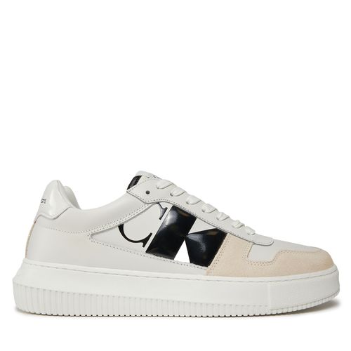 Sneakers Calvin Klein Jeans Chunky Cupsole Lth Nbs Dc YM0YM00897 Bright White/Black 01T - Chaussures.fr - Modalova