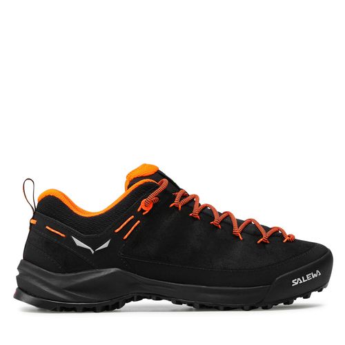 Chaussures de trekking Salewa Ms Wildfire Leather 61395 0938 Black/Fluo Orange - Chaussures.fr - Modalova