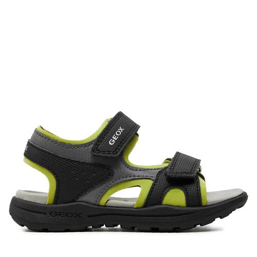 Sandales Geox J Vaniett Boy J455XC 015CE C0802 M Black/Lime - Chaussures.fr - Modalova