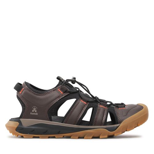 Sandales Kamik Syros HK0704 Dark Brown - Chaussures.fr - Modalova