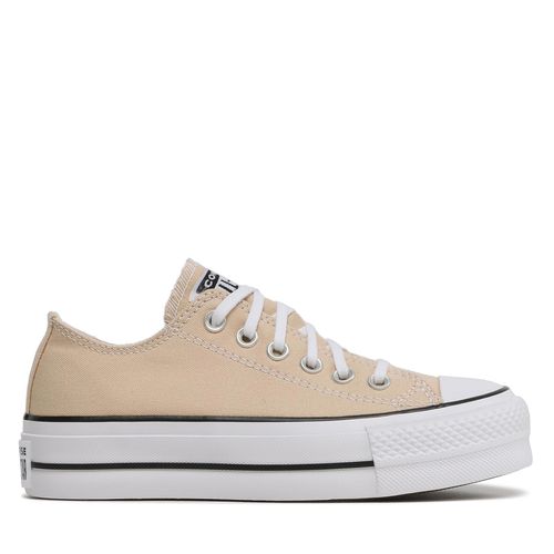Sneakers Converse Chuck Taylor All Star Lift A03542C Natural/White - Chaussures.fr - Modalova