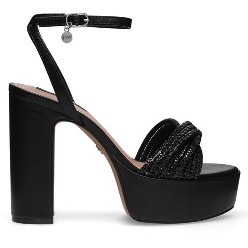 Sandales Nine West WFA2736-1 Noir - Chaussures.fr - Modalova