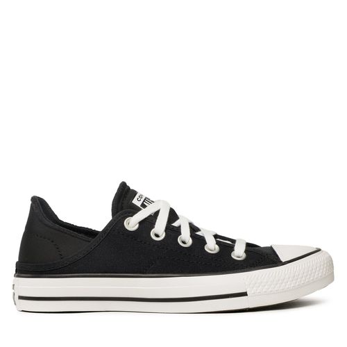 Sneakers Converse Ctas Crush Heel Ox A03075C Black/White/Black - Chaussures.fr - Modalova