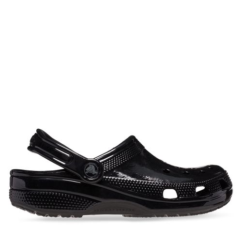Mules / sandales de bain Crocs Classic High Shine Clog 209609 Noir - Chaussures.fr - Modalova