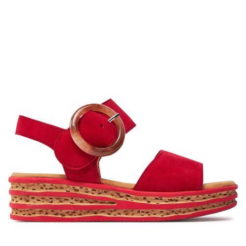 Sandales Gabor 44.550.15 Rouge - Chaussures.fr - Modalova