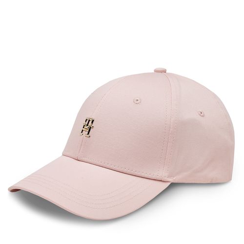 Casquette Tommy Hilfiger Essential Chic Cap AW0AW15772 Whimsy Pink TJQ - Chaussures.fr - Modalova