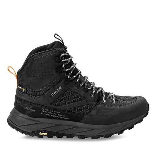 Chaussures de trekking Jack Wolfskin Terraquest Texapore Mid M 4056381 Black - Chaussures.fr - Modalova