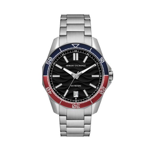 Montre Armani Exchange Horloge AX1955 Black/Silver - Chaussures.fr - Modalova