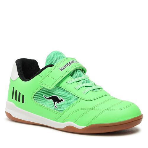 Sneakers KangaRoos K-Bilyard Ev 10001 000 8028 Neon Green/Jet Black - Chaussures.fr - Modalova