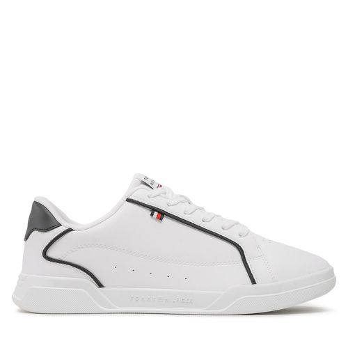 Sneakers Tommy Hilfiger Lo Cup Leather FM0FM04429 White YBS - Chaussures.fr - Modalova