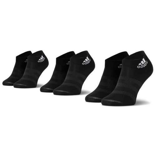 Lot de 3 paires de chaussettes basses unisexe adidas Light Ank 3Pp DZ9436 Black/Black/Black - Chaussures.fr - Modalova