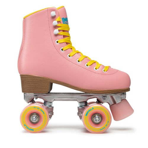 Rollers quad Impala Rollerskate A084-12649 Pink/Yellow - Chaussures.fr - Modalova