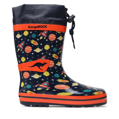 Bottes de pluie KangaRoos K-Rain 18244 000 4087 S Dk Navy/Space - Chaussures.fr - Modalova